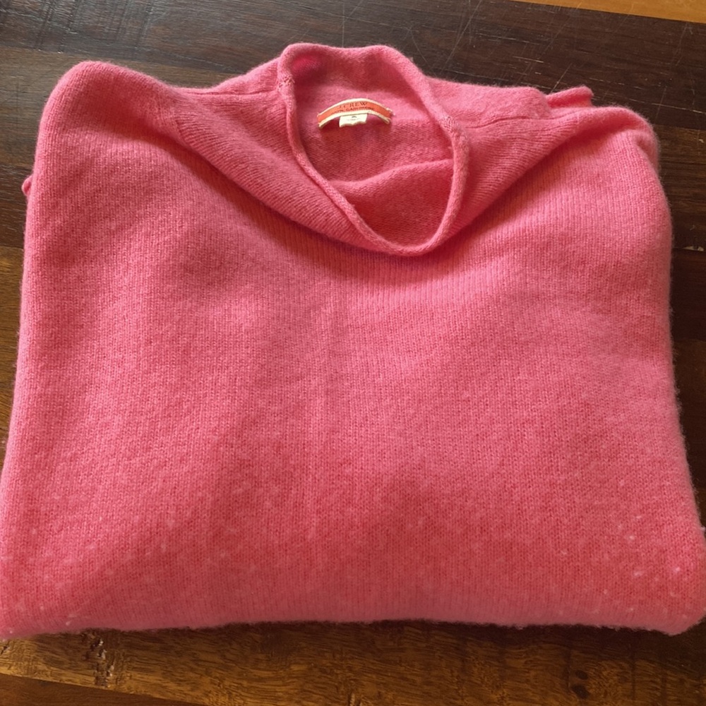 Pink cashmere sweater